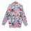 HaluanBali Jaket Bomber | Jaket Bahan Katun Twill | Motif Jendela Indonesia
