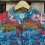 HaluanBali Jaket Bomber | Jaket Bahan Katun Twill | Motif Musim Hujan