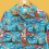HaluanBali Jaket Pocket | Jaket Bahan Katun Twill | Motif Musim Hujan