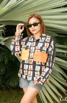 HaluanBali Jaket Pocket Photocard - C02-0425 - Katun Twill