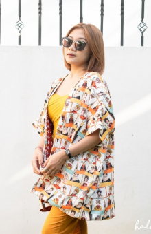 HaluanBali Outer Photocard - E07-0425 - Katun Twill